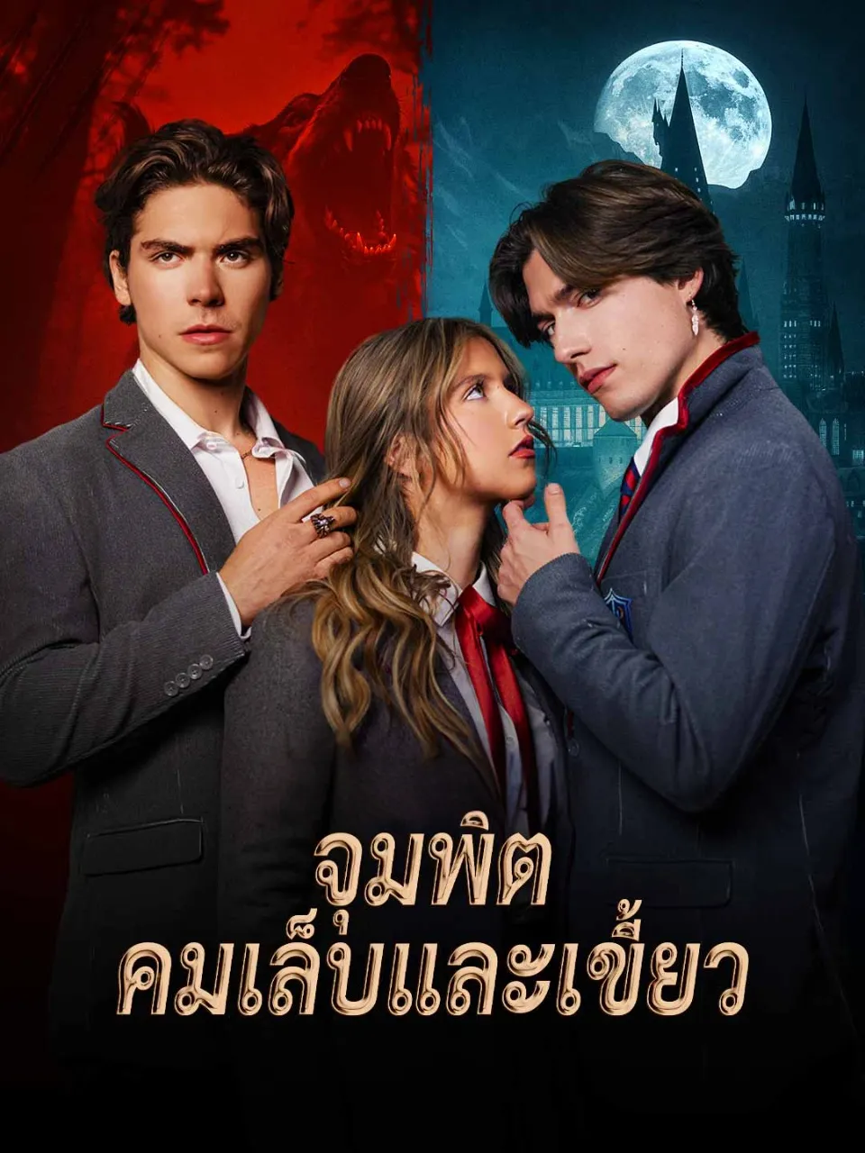จุมพิตคมเล็บและเขี้ยว พากย์ไทย