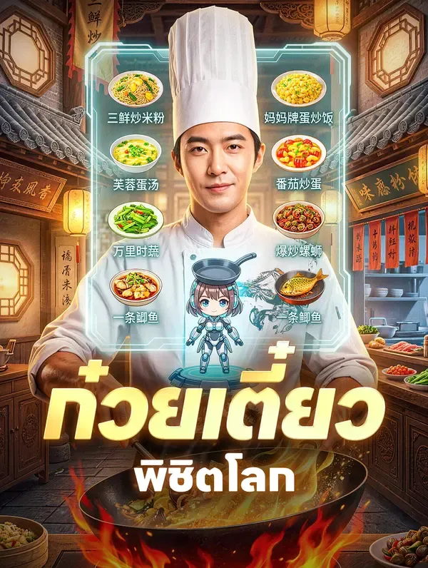 ก๋วยเตี๋ยวพิชิตโลก ซับไทย