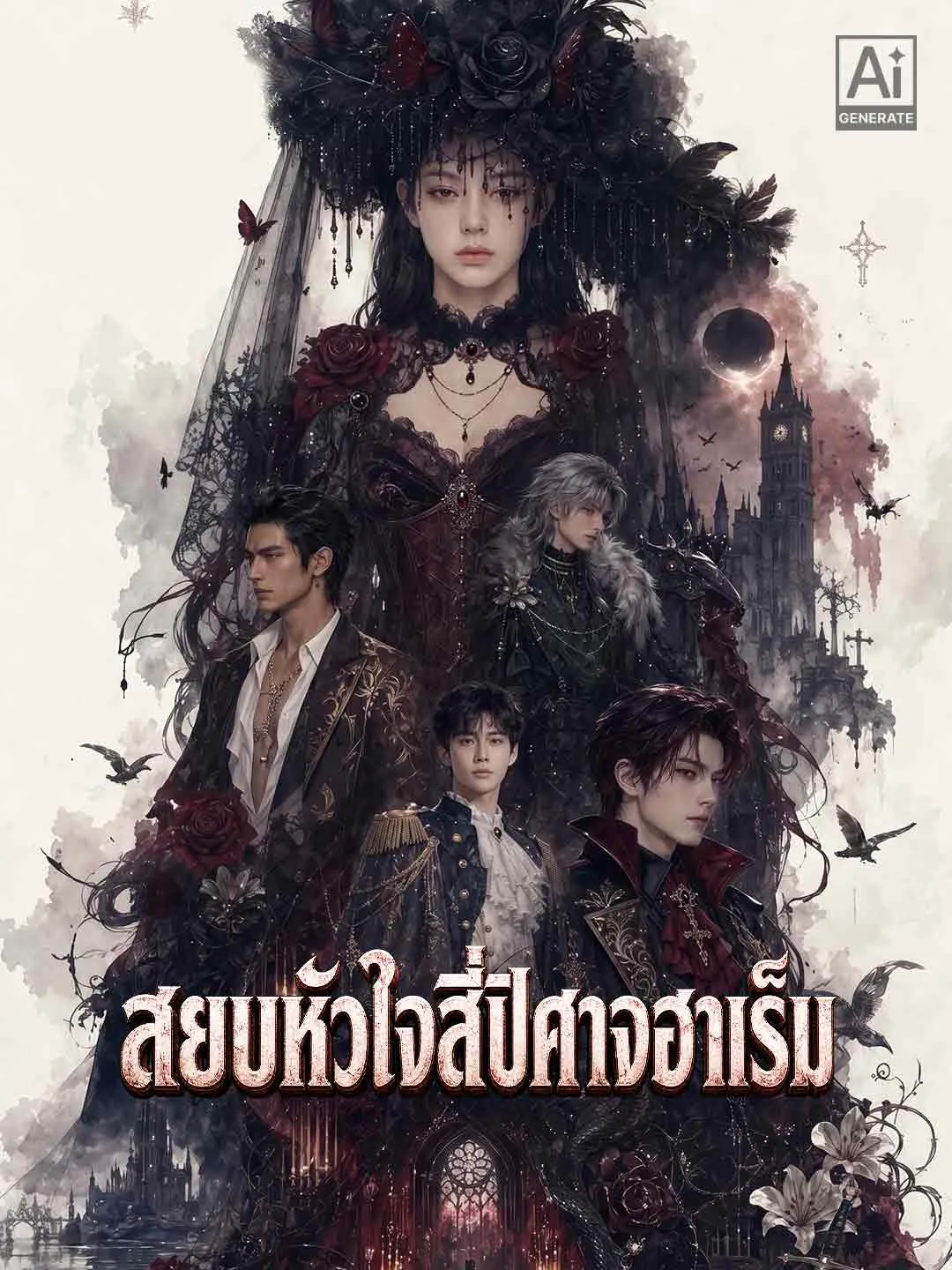สยบหัวใจสี่ปีศาจฮาเร็ม พากย์ไทย